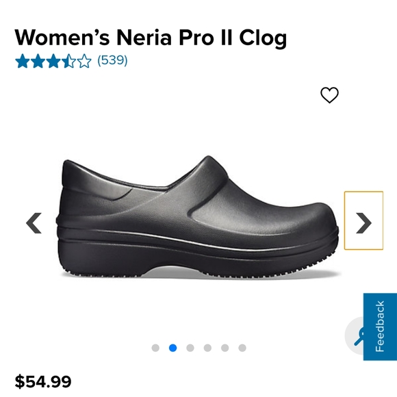 CROCS Women's Neria Pro II Clog - Picture 2 of 4